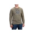 thumbnail image 2 of VORTEX Adult Male Digi Camo Core Logo Long Sleeve T-Shirt, Military Heather, Size: 2XL, 2 of 3