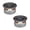 2pcs, variant on KRTYDBFZ Internal Magnetic Loudspeaker 4Ohm 5W Multimedia Loudspeaker Small Loudspeaker 2.25Inch
