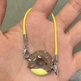 thumbnail image 1 of Cartoon Dollhouse Key Chain Simulation Cute Donut Doll House Mini Model Accessories Miniature Decoration Keychain Charms Pendant, 1 of 4