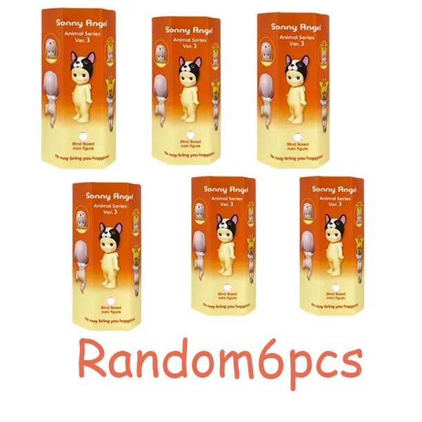 Sonny Angel acostado Hippers figuras de acción lindo kawaii misterioso juguete sorpresa modelo de anime muñeca niños regalos de navidad