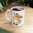 thumbnail image 4 of Gnome Mug Cute Be Kind Garden Gnome Ceramic Coffee Cup 11, 4 of 5