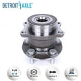 thumbnail image 6 of Detroit Axle - 8pc Rear Wheel Bearing Hubs Brake Kit for Subaru Forester Outback Impreza Legacy BRZ, 6 of 6