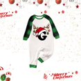 thumbnail image 4 of Generic Christmas Games for Families Dad Family Matching Christmas Pajamas Set 2024 Family Printed Parent Child Outfit Xmas and Holiday Pajama Sets(12 Months,Green-d), 4 of 5