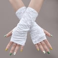 thumbnail image 4 of Guantes góticos Yuyangstore sin dedos para adultos Steampunk, 4 of 7
