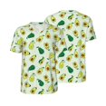 thumbnail image 6 of Rocae Cartoon Fruit for Breathable Men's Baseball T-Shirt Fashionable Casual Baseball Jersey, Moisture-wicking Sportswear 3X-Large, 6 of 9