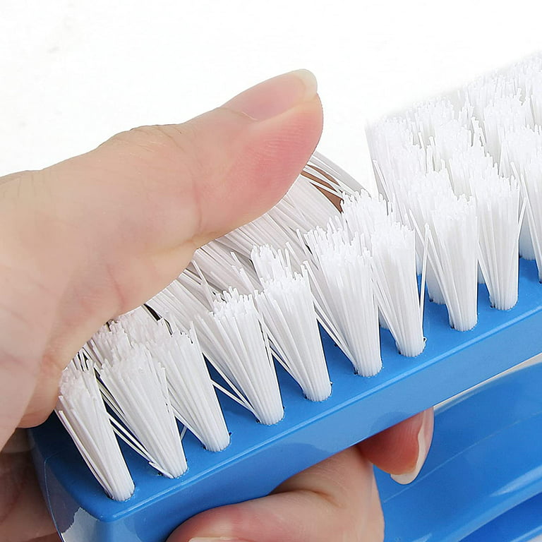 ELITRA HOME Grout Brush Scrubber Head V-Shaped Twist-on Attachment Tough  Bristles for Narrow & Wide Kitchen Shower Tub Tile Surfaces