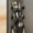 21#Black, variant on Wpawbk No Drill Bathroom Shelf with Triangular Space-Saving Design, Multi-Purpose Plastic Storage Rack for Toiletries & Bathroom Durable Wall-Mounted Organizer for Small Spaces & Dorm Rooms