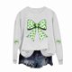 thumbnail image 5 of RKSTN St Patrick's Day Sweatshirt for Women Oversized Crewneck St Paddy's Day Irish Luckys Shamrocks Graphic Print Sweatshirts Top Womens Casual Plus Size Round Neck Loose Long Sleeve T Shirts, 5 of 5