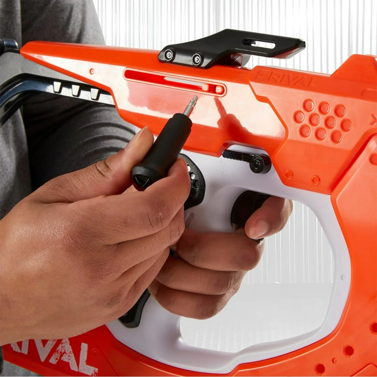 Nerf Rival Curve Shot Sideswipe XXI-1200 Blaster with 12