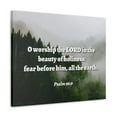 thumbnail image 2 of Scripture Walls Psalm 96:9 Beauty Of Holiness Bible Verse Canvas Christian Wall Art Ready to Hang Unframed, 2 of 17