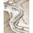 thumbnail image 2 of Marilyn Monroe Glam Collection Area Rug - Deco (6' 1" x 9' Rectangle White Silver/Silver), 2 of 11