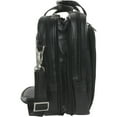 thumbnail image 4 of McKlein PEARSON, Expandable Double Compartment Laptop Briefcase, Top Grain Cowhide Leather, Black (84565), 4 of 5