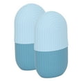 thumbnail image 1 of 2pcs Ice Face Roller Silicone Facial Eye Cold Roller Massage Tool For Home - Temperature , Improves Skin Condition, Versatile Beauty Tool, Dual Pack With  Pattern, 1 of 8