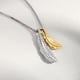 thumbnail image 5 of Collar de jersey, collar de plumas, colgante para mujer, cadena para clavícula, 5 of 8