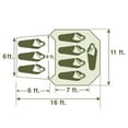 thumbnail image 2 of Wenzel Klondike 8-Person Cabin Tent, 16'x11', 2 of 8