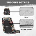 thumbnail image 6 of KUIFORTI Aztec UTV Seat Covers Seats Cover for UTV Compatible with Rhino 700 660 450 2004-2021 Elastic Fabrics All-Season Protection Rhino Seat Cover Set(4 PCS), 6 of 7