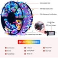 thumbnail image 4 of JMEXSUSS 163ft 500 LED Christmas Lights Outdoor, Waterproof Clear Wire Christmas String Lights, 8 Modes Christmas Tree Lights Plug in for Patio Wedding Party Yard Xmas Tree Decor(Multicolor), 4 of 7