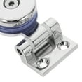 thumbnail image 4 of Heavy Duty 180 Degree Single Side Frameless Glass Door Hinge Replacement Metal Shower Door Hinge Round Glass Fastening Hinge, 4 of 7