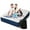 Blue, variant on Air Mattress Queen with Built in Pump,Supports 660lb Max,Inflatable Blow Up bed for Camping Home Travel,Black