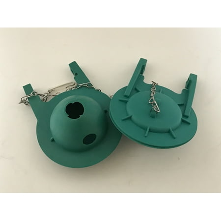 Package of 2 NuFlush Three inch Soft Rubber Flapper Valve for Best Seal three inch flush holes. Chlorazone Rubber resists (Best Way To Seal A Hole In An Air Mattress)