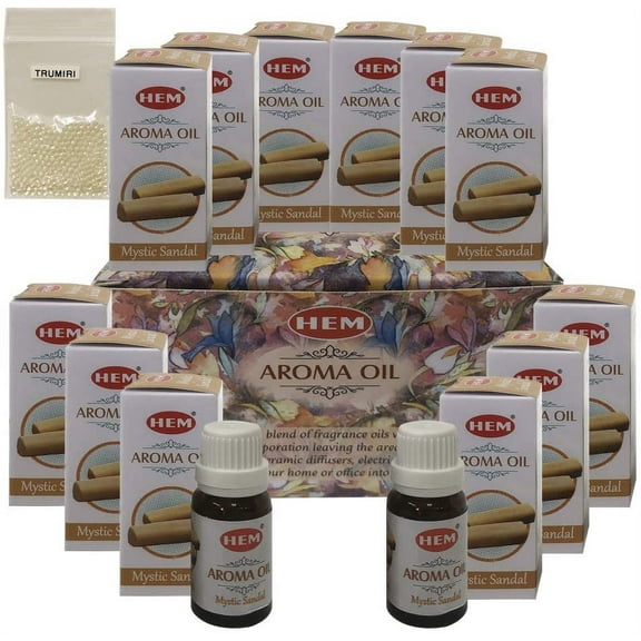 Sandalwood Fragrance Oil For Diffuser And Gel Beads Bundle