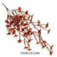 thumbnail image 3 of SLYNSHome Artificial Trumpet Hanging Flower Bush,Brown Long Trailing Fall Floral Wall Hanging Decor For Porch Courtyard Indoor Outdoor Autumn Home Ornament, 3 of 6