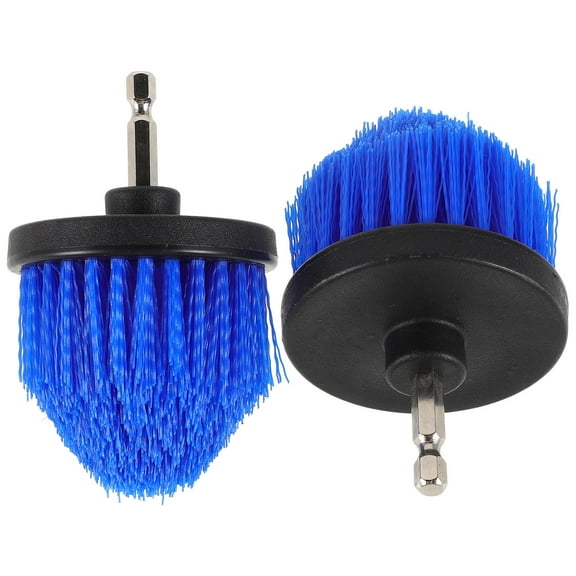 WHAMVOX 2pcs Drill Brush Drill Attachment Scrub Brush Drill Scrubber Cleaning Brush Tool