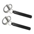 thumbnail image 3 of 2 grilletes de liberación rápida con asa, portátiles, para máscaras Scba, accesorios para bomberos, para actividades de al libre. plata, 3 of 5