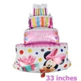 thumbnail image 4 of Kidsfavor 2nd Birthday Girl Mickey Mouse Minnie Mouse Themed Balloons, 6 Pcs, 4 of 8