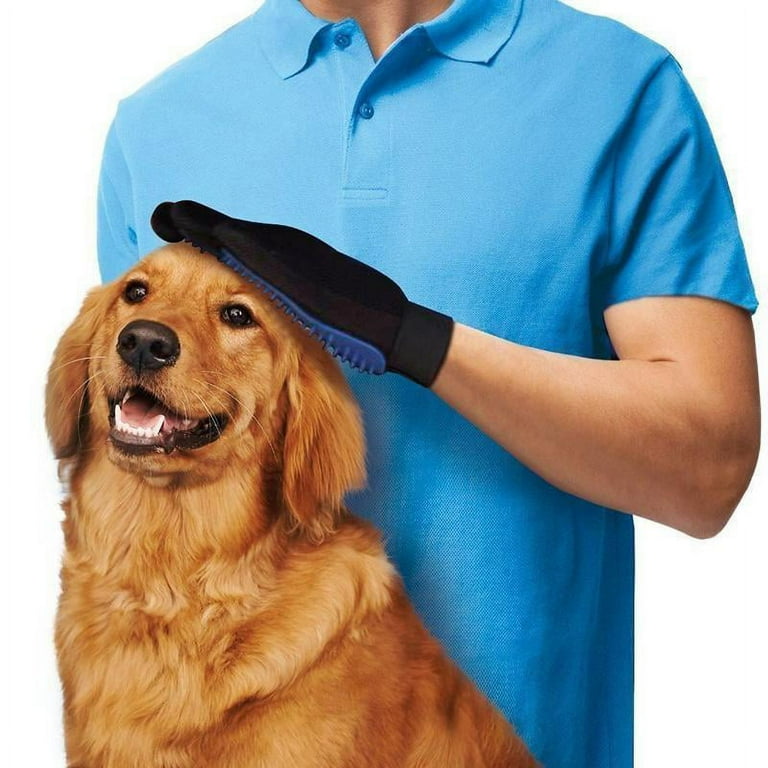 Pet grooming glove walmart hot sale