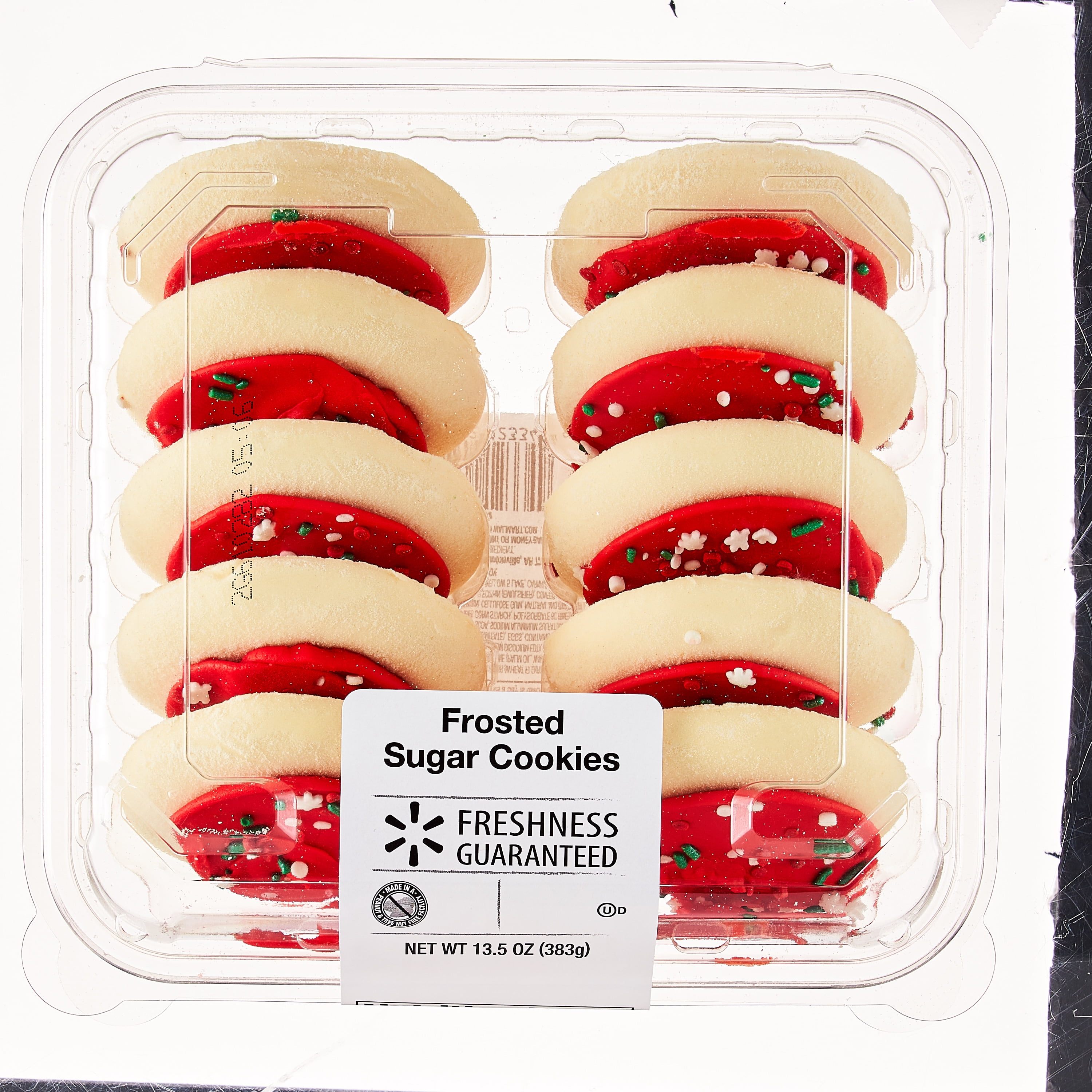 Freshness Guaranteed Frosted Sugar Cookies, 13.5 oz, 10 Count