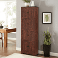 thumbnail image 2 of Royard Oaktree Freestanding Tall Hallway Storage Cabinet with Doors, Wood, Walnut, 2 of 6