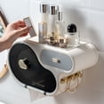 thumbnail image 6 of Joernso Paper Holder Wall-mounted Waterproof PP Strong Load-bearing Tissue Rack Bathroom Accessories, 6 of 8