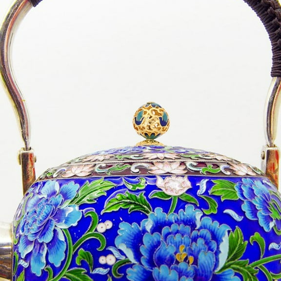 Amosfun Water Cup Cover Teapot Pot Lid Handle Alloy Multi Vintage Court Style 1 Piece