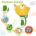 thumbnail image 2 of HiberyHom Outside Toys for Kids Ages 4-8, Flying Disc Launcher Toys 2 Pack, Manual Capture Catching Outdoor Games, Chasing Toy for Boys & Girls, Fun Family Yard Games, 2 of 6