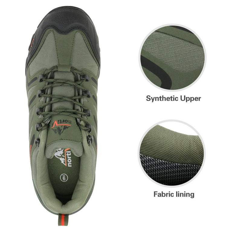 NORTIV 8 Waterdichte wandelschoenen voor heren, lichtgewicht, trekking, wandelen, modieuze sneakers met ondersteuning van de voetboog, voor camping, tennis, outdoor training, StreamRunner, Zwart Grijs NORTIV 8 Waterdichte wandelschoenen voor heren, lichtgewicht, trekking, wandelen, modieuze sneakers met ondersteuning van de voetboog, voor camping, tennis, outdoor training, StreamRunner, Zwart Grijs
