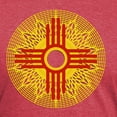 thumbnail image 3 of CafePress - SUNBURST ZIA Men's Deluxe T Shirt - Mens Tri-blend T-Shirt, 3 of 4