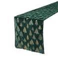 thumbnail image 5 of Merry Christmas Table Runner, Xmas Tree Table Decorations Backdrop for Home Kitchen Indoor Outdoor, Christmas Decorations, 70.86 x 12.99 in, Green, 5 of 6