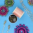 thumbnail image 2 of Miyuki Beading Thread – Pre-Waxed Nylon String for Stringing Projects, 50 Meter/55 Yard Spool, Light Pink Color, .2mm Diameter, Made in Japan, 2 of 7