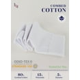 thumbnail image 3 of HUGH UGOLI Knee High Cotton Socks for Kids Girls Boys & Toddlers, Long School Uniform Socks, Soft & Comfortable,White, 5-6 Years Old, 4 Pairs, 3 of 5