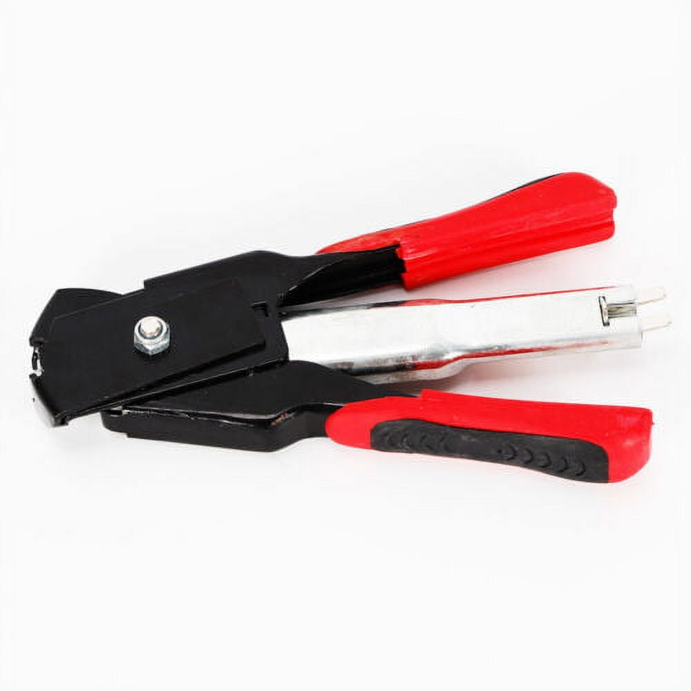 Hog Ring Pliers & 2500 C Clips Hog Rings Seat Covers Upholstery Fences Hand Tool