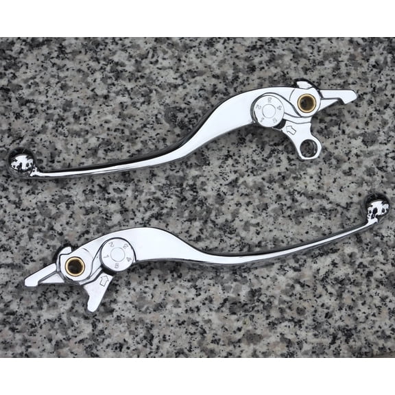 1987-2008 Kawasaki Vulcan 88 1500 1600 CHROME FRONT BRAKE & CLUTCH LEVERS