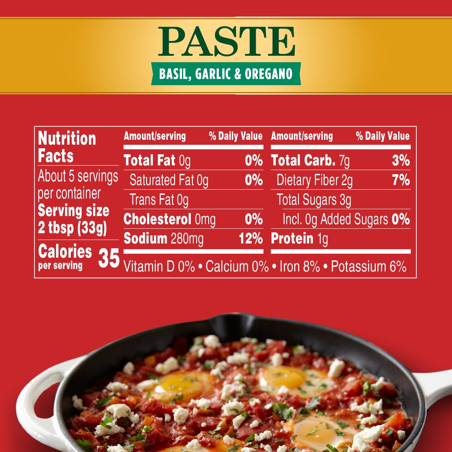 (24 pack) Hunt’s Tomato Paste with Basil, Garlic and Oregano, Perfect for Chili & Soups, 6 oz. Can