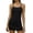 .Black, variant on Women's Cami Sleep Dress, Lace Sleeveless Nightgown with Adjustable Straps, Pajama for Women