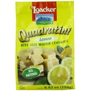 Quadratini Lemon Wafer Cookies, 8.82 Ounce