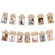 thumbnail image 1 of Decoraciones de banner de fotos de 1er cumpleaños de 1 a 13 meses de papel kraft 13 piezas, 1 of 6