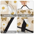 thumbnail image 6 of Daisy Pioneer Flower and Large Butterflies Teens Toddler Nap Mat with Pillow, Sleeping Mat Bag for Preschool Daycare 51"x22", 6 of 6