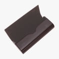 thumbnail image 3 of Unique Bargains Oval Eyeglasses Case Portable Eyeglasses Storage 6.3"x2.56"x1.38" Deep Brown, 3 of 5