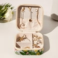 thumbnail image 6 of Mother's Day Travel Portable Square Jewelry Box: Storage Box, Decorative Box, and Jewelry Stand for Rings, Earrings, Necklaces, Bracelets, and More – Ideal for Girls and Women, 6 of 6