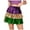 Purple, variant on vigerkar Mardi Gras Skirt Sparkly Carnival Costume Skirts Festival Party Dance Skirts for Women (Green, L)